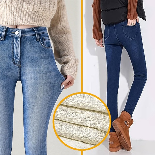Χειμερινό τζιν με επένδυση | SNUGJEANS
