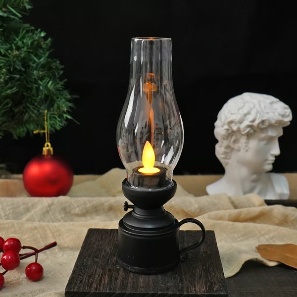 Λάμπα κηροζίνης LED vintage | VINTALUM
